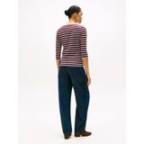 Tommy Hilfiger - Slim Cody Boat-nk - T-shirt - Rood - 3/4 Mouwen