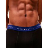 Tommy Hilfiger - Underwear Trunk 3P WB TRUNK - Orn Grn/Prp Nvy/Ves Blu - 3 Stuks