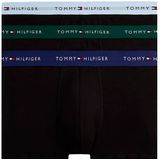 Tommy Hilfiger - Underwear Trunk 3P WB TRUNK - Orn Grn/Prp Nvy/Ves Blu - 3 Stuks