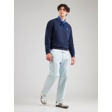 Sweater - Dark Sapphire - Regular Fit - Ronde Hals - Lange Mouwen