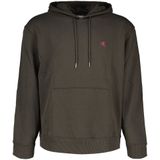 Calvin Klein - Sweatshirt - Taupe / Pink - Capuchon met Trekkoord