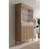 Vitrinekast Storm - Eiken - 106 cm