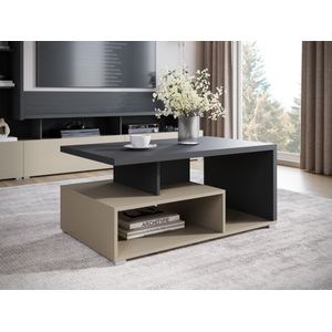 Meubella - Salontafel Sekai - Antraciet cm