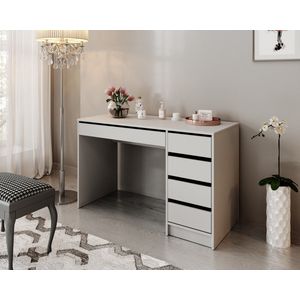 Meubella - Kaptafel Arco - Beige - 120 cm