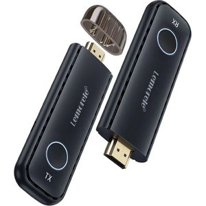 Lemorele G57 - Draadloos HDMI Extender - Presentatie Systeem - Draadloze HDMI - Bereik tot 50 meter