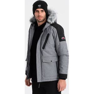 Ombre - Italianstyle - Winterjas - Grijs - Heren - Parka