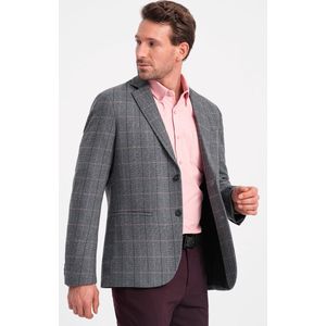 Ombre - Herenblazer - Grafiet - 85% Polyester 15% Rayon