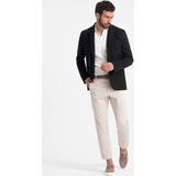 Moda Italia - 0119 - Blazer - Zwart Melange - Heren