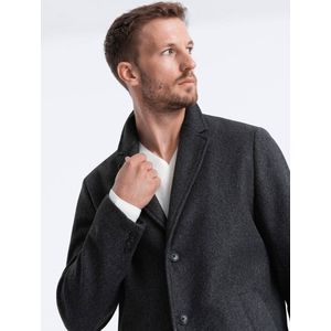 Ombre - Heren Vest - Grijs Melange - Steekzakken - Moda Italia