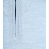 Suitable - Schipperstrui - Lichtblauw - Half Zip - Heren - Merinowol