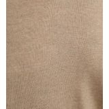 Suitable - Merino Pullover - Beige - V-Hals