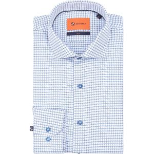 Suitable - Overhemd - Blauw - Casual Shirt