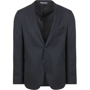 Suitable - Classic Colbert - Heren Blazer - Donkerblauw - Wol Blend