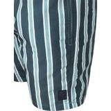 Suitable - Stripe - Zwembroek - Groen - Sneldrogend - 100% Polyester