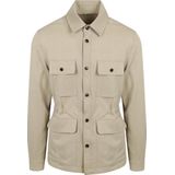Overshirt - Greige - Regular-Fit - Heren