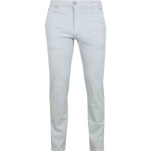 Suitable - Philo Flex - Chino Broek - Lichtblauw - Modern-fit