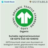 Suitable - Vitaru - T-shirt - Wit - Biologisch Katoen - Set van 6