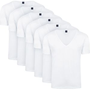 Suitable - Vitaru - T-Shirt - Wit - Biologisch Katoen - Set van 6