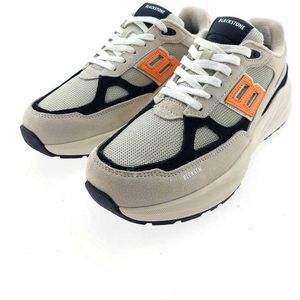Blackstone - FLINT MOSS - Runner Sneaker - Licht Grijs - Materiaal Hoogwaardig