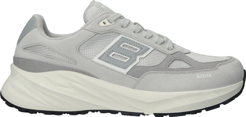 Blackstone - FLINT MOSS - Runner Sneaker - Grijs - Textiel