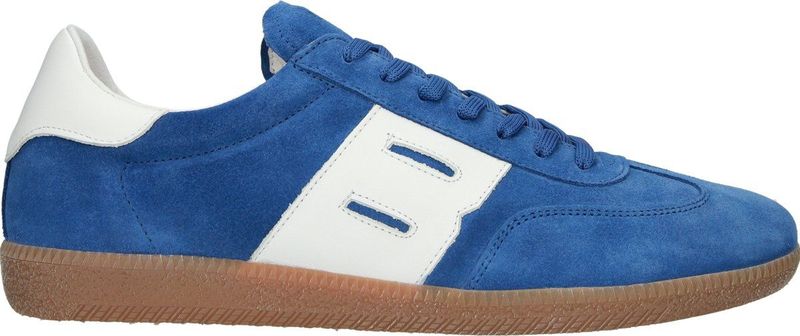 LIME WREN - DG362 - Sneaker - Jasper Blue - Leer - Gumrubberen Zool