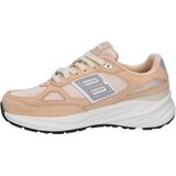 Blackstone - DL276 - Lage Sneaker - Macadamia Pink - Suède en Mesh