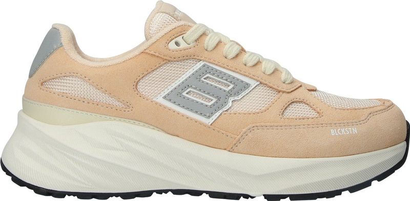 Blackstone - DL276 - Lage Sneaker - Macadamia Pink - Suède en Mesh
