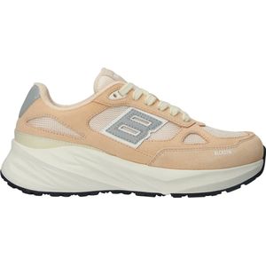 Blackstone - DL276 - Lage Sneaker - Macadamia Pink - Suède en Mesh