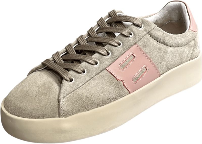 Blackstone - SKARN RAY - Sneaker - Beige - Leer