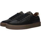 Blackstone - Quartz Beverly - Lage Sneakers - Zwart - Leer en Suède