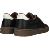 Blackstone - Quartz Beverly - Lage Sneakers - Zwart - Leer en Suède