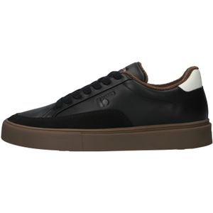 Blackstone - Quartz Beverly - Lage Sneakers - Zwart - Leer en Suède