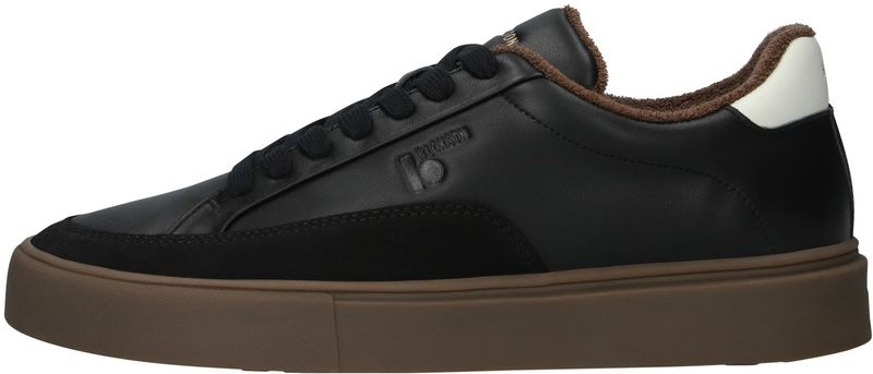 Blackstone - Quartz Beverly - Lage Sneakers - Zwart - Leer en Suède