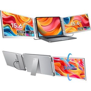 K&G Portable Monitor Ultra - 15.6 Inch - Full HD - Inclusief Beschermhoes