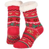 Apollo - Huissokken - Rood - Multi - 100% Polyester