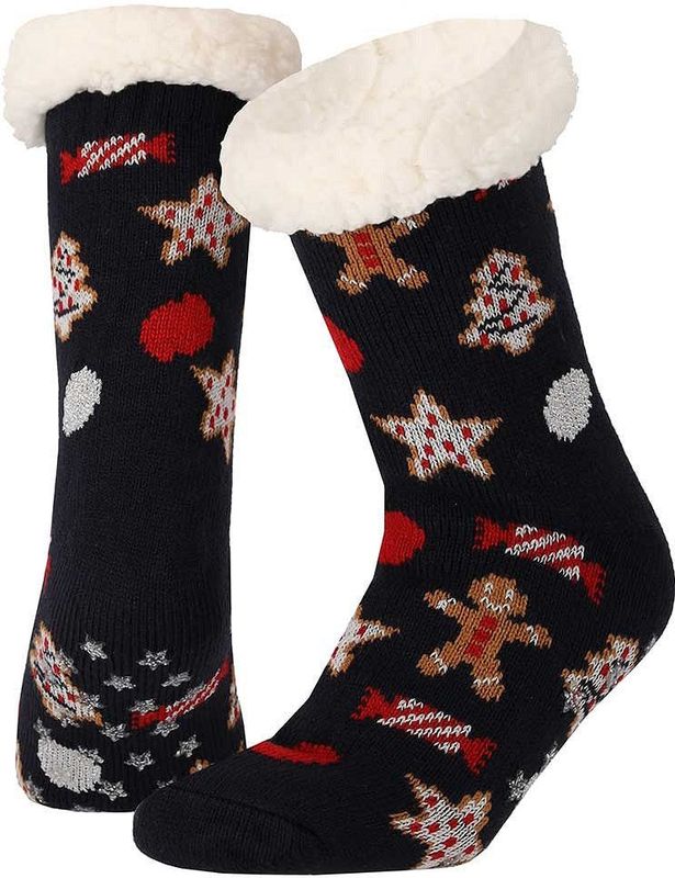 Apollo - Huissokken - Rood - Multi - 100% Polyester