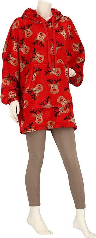 Huggle - Hoodie - Kerst - Dames - One Size