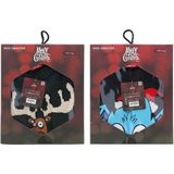 Kersttrui kinderen - Gebreid - Blauw/rood - Maat 92/98 - kersttrui kind - kersttrui jongens - kersttrui meisjes - kerst trui kinderen