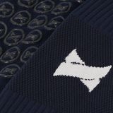 X-Treme - Voetbalsokken - Marine Blauw - 2 x 2-Paar - Gripsokken en Voetloze Sok