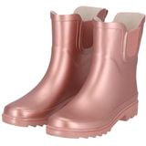 XQ Footwear - Chelsea Regenlaarzen - Roze - Zilver - Wit - Bronze