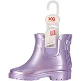 XQ - Regenlaarzen - Paars - 100% Rubber - Unisex - Kids