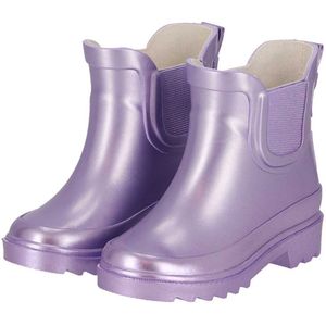 XQ - Regenlaarzen - Paars - 100% Rubber - Unisex - Kids