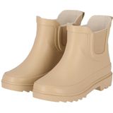 XQ - Chelsea Regenlaarzen - Beige - 100% Rubber - Unisex