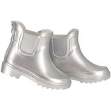 XQ - Regenlaarzen - Zilver - 100% Rubber - Chelsea Boots - Unisex
