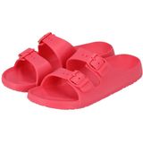 Morethansocks - Sandalen Dames - Pink - Waterbestendig - Gespsluiting