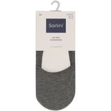 Sarlini - Siliconen Comfort Footie - Wit - Zwart - Marine Blauw - Antraciet - Licht Grijs - 2-Pack