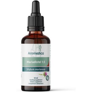 Aromedica - Mariadistel Tinctuur 1:3 - 60 ml - BIO Kwaliteit
