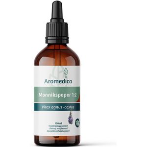 Aromedica - Monnikspeper Tinctuur 1:2 - BIO - 3 x 20 Druppels
