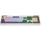 HATOR Icefall toetsenbord Gamen USB QWERTY Amerikaans Engels Wit