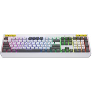 HATOR Icefall toetsenbord Gamen USB QWERTY Amerikaans Engels Wit